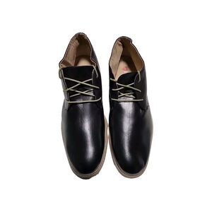 Deer Stags Men's Seattle Leather Chukka Lace Up Boots Black Size US 13M NWOB